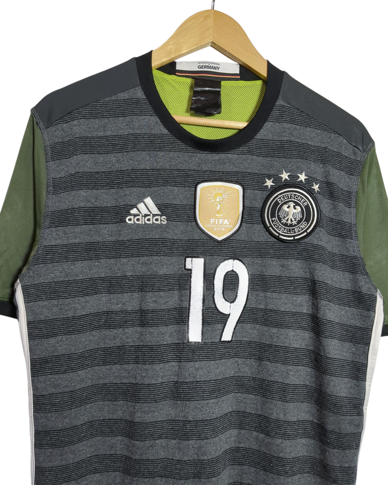 2015-17 Germany Adidas Away Shirt #19 Gotze - (L)