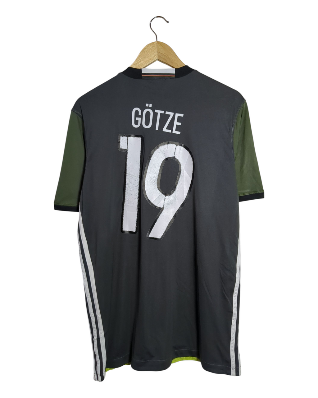 2015-17 Germany Adidas Away Shirt #19 Gotze - (L)