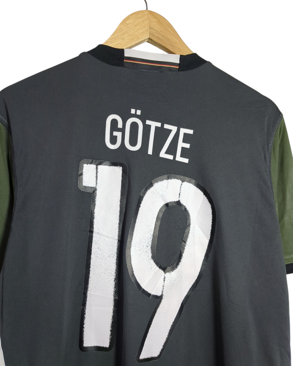 2015-17 Germany Adidas Away Shirt #19 Gotze - (L)