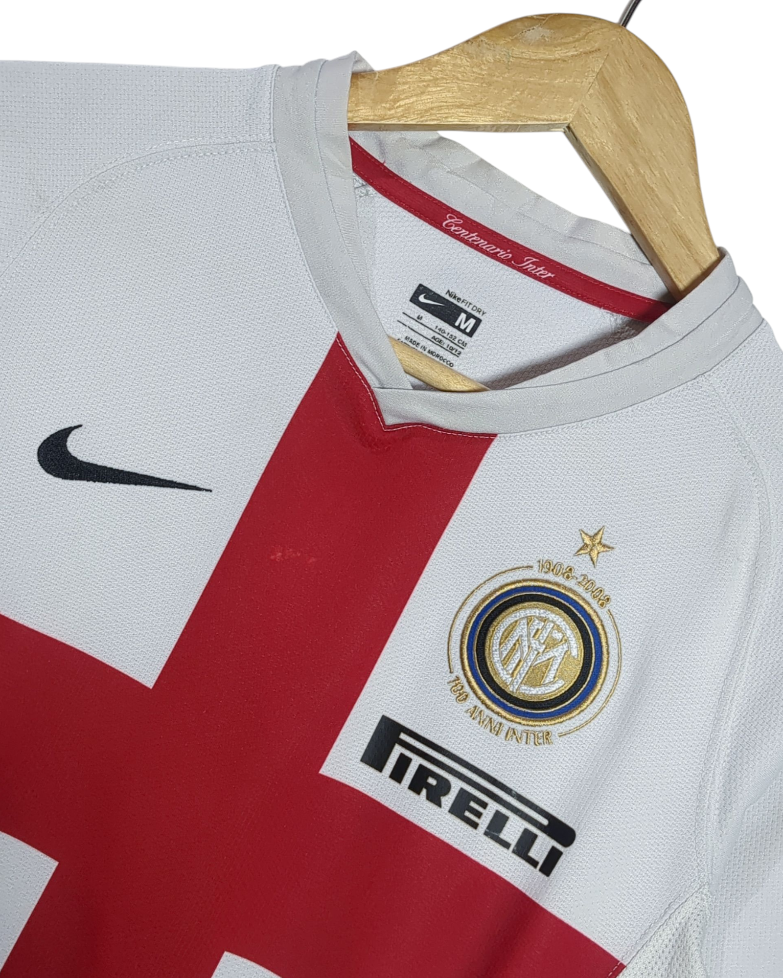 2007-08 Inter Milan Nike Centenary Away Shirt - (M.Boys)