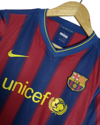 2009-10 Barcelona Nike Home Shirt - (L.Boys)