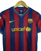 2009-10 Barcelona Nike Home Shirt - (L.Boys)