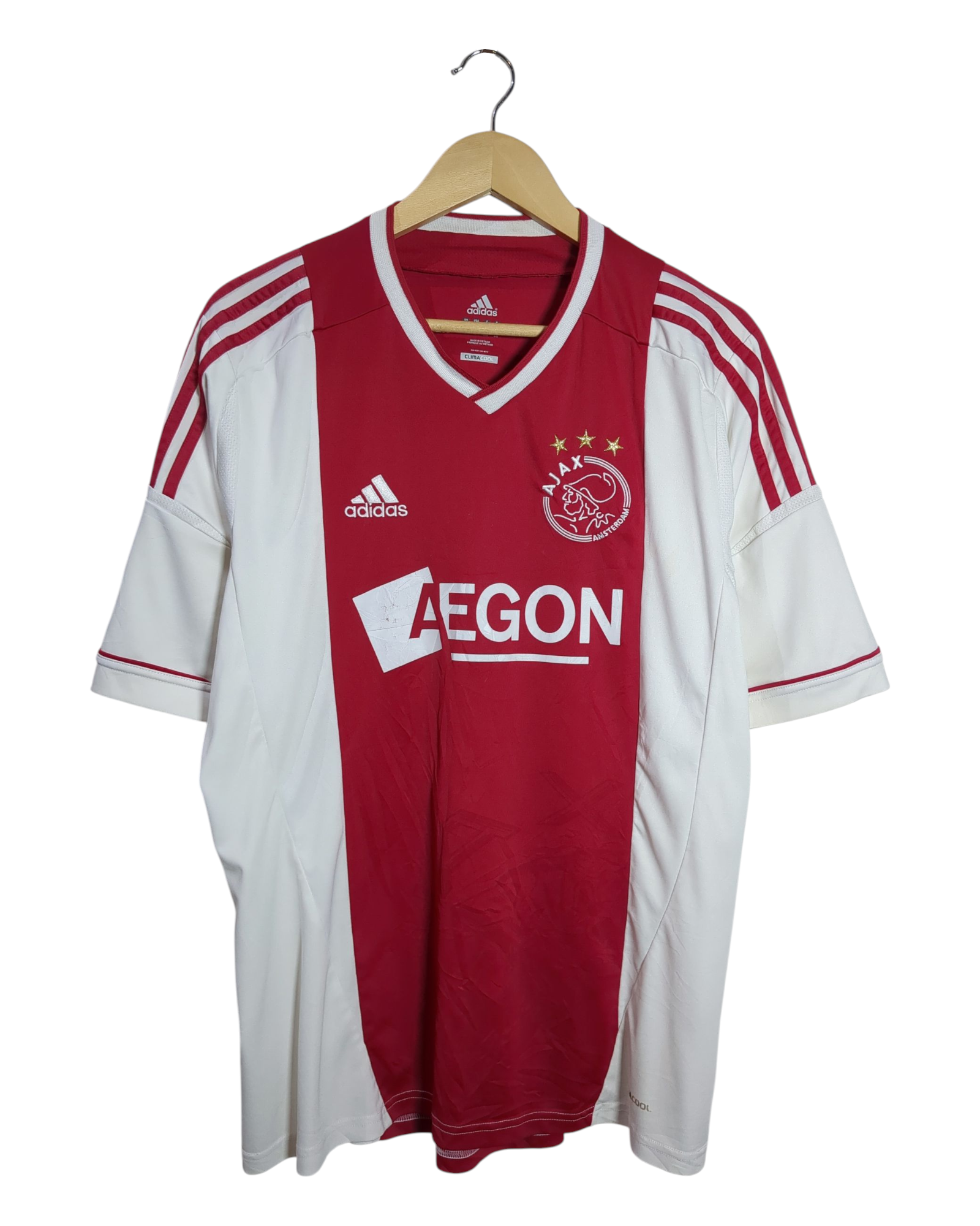 2012-13 Ajax Adidas Home Shirt - (L)