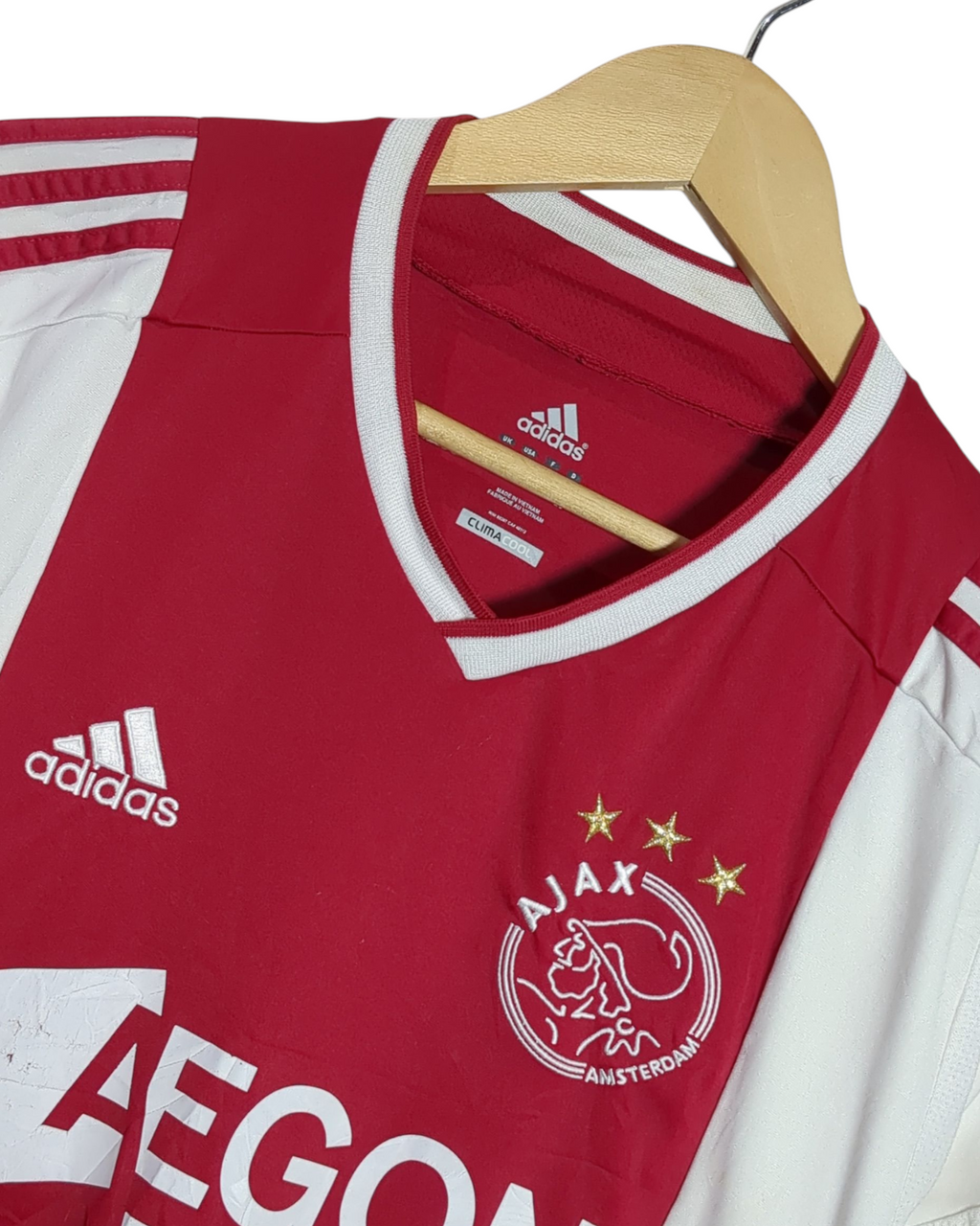 2012-13 Ajax Adidas Home Shirt - (L)
