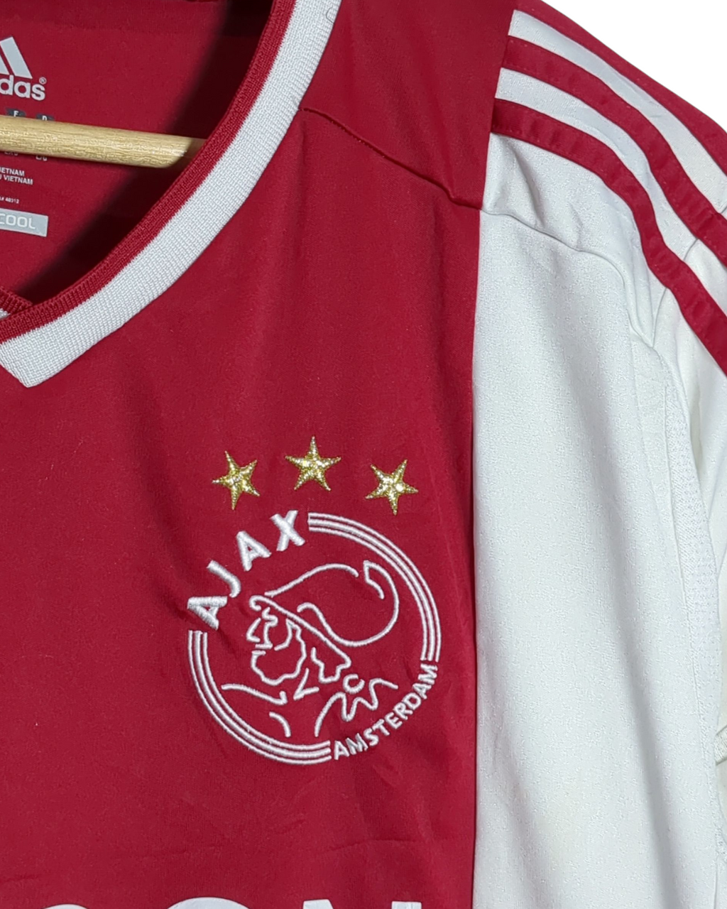 2012-13 Ajax Adidas Home Shirt - (L)