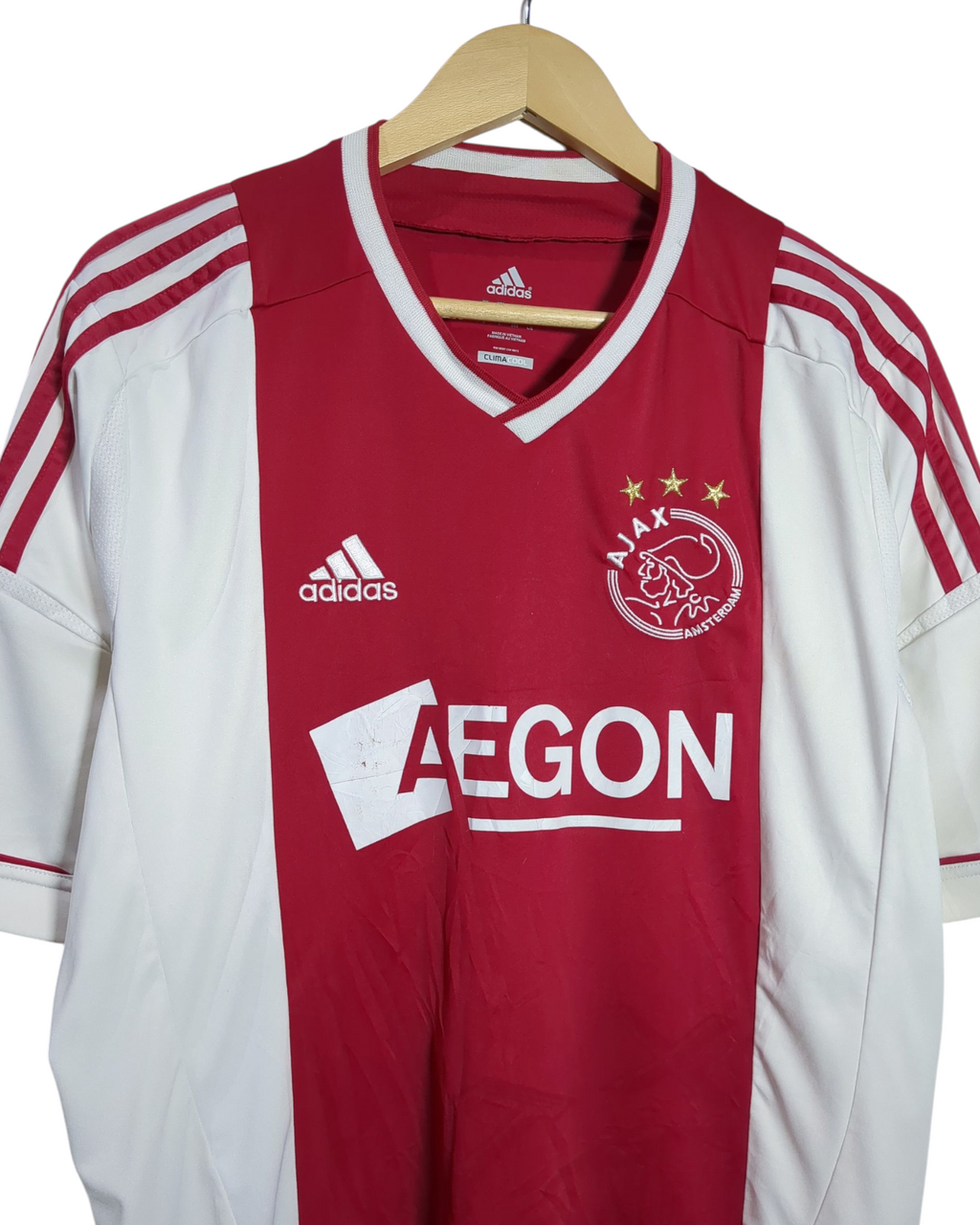2012-13 Ajax Adidas Home Shirt - (L)