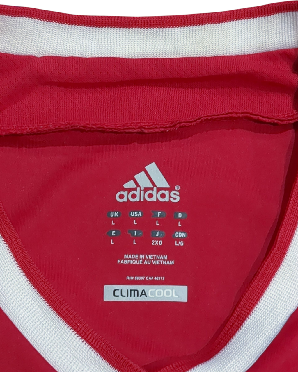 2012-13 Ajax Adidas Home Shirt - (L)