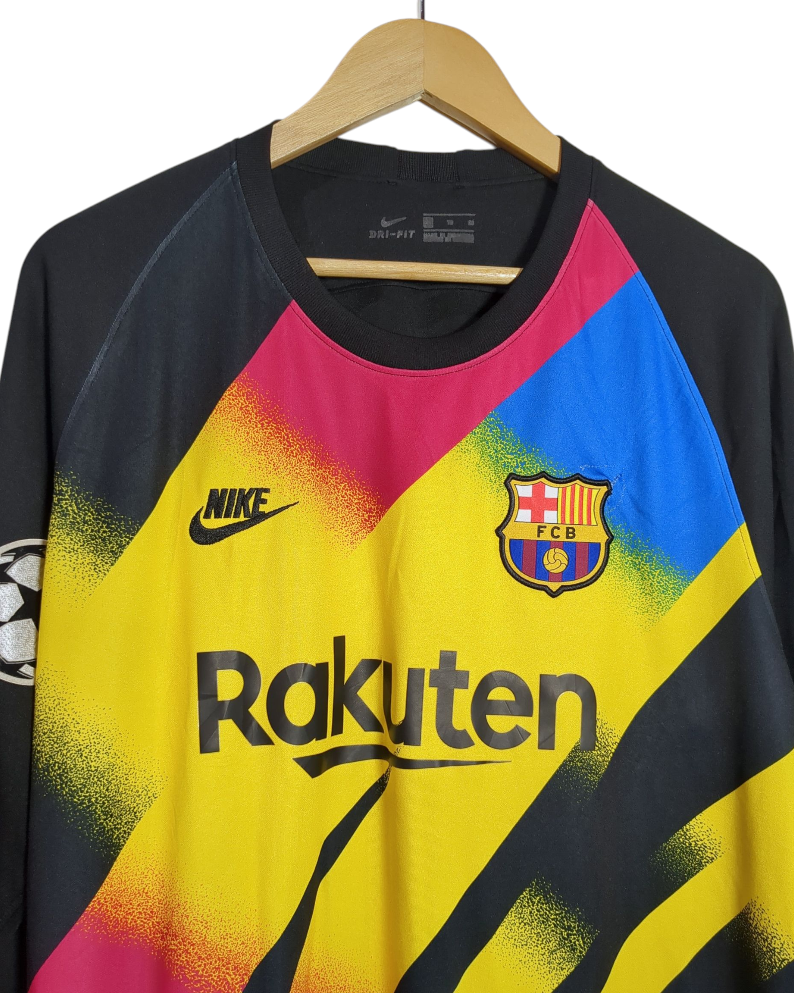 2019-20 Barcelona Nike Goalkeeper L/S Shirt - (XL)