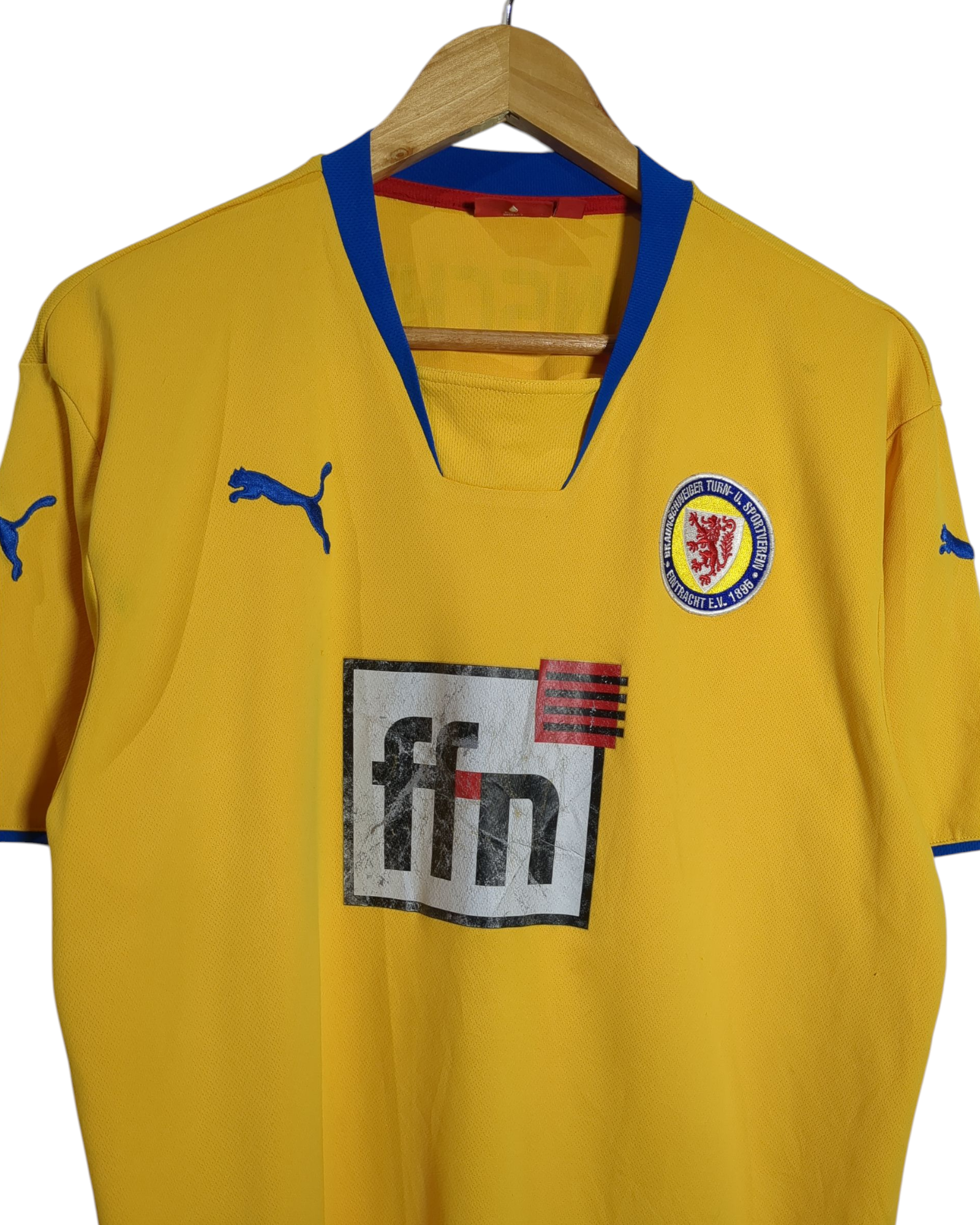 2008-09 Eintracht Braunschweig Puma Home Shirt #17 - (M)