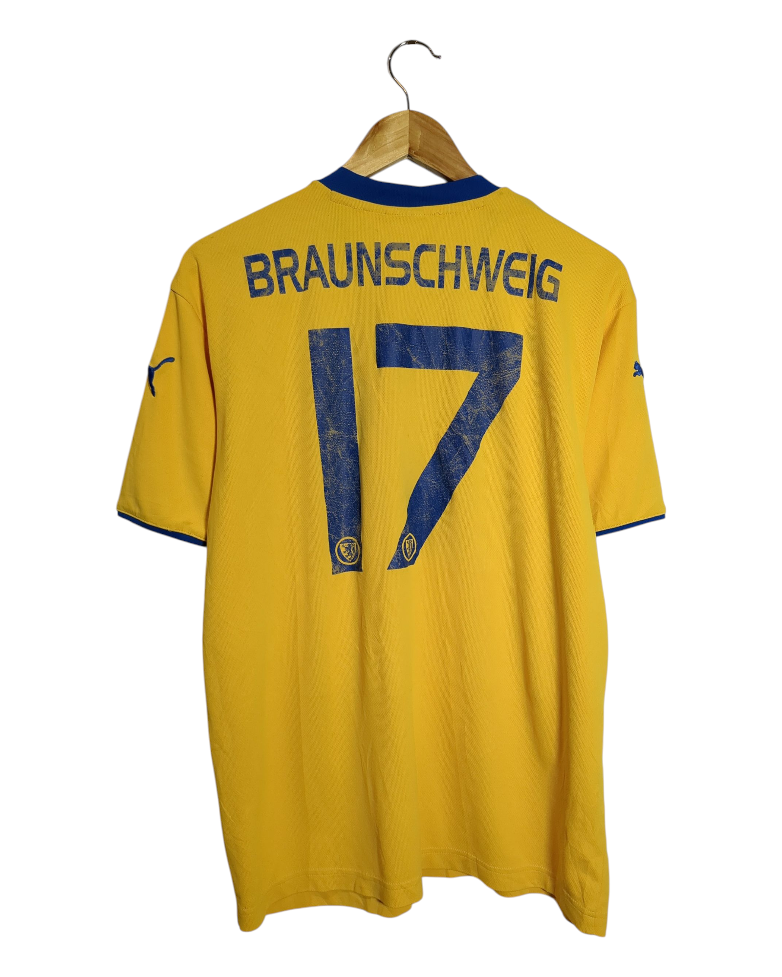 2008-09 Eintracht Braunschweig Puma Home Shirt #17 - (M)