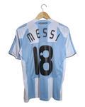 2008-09 Argentina Adidas Home Shirt #18 Messi - (XL.Boys)