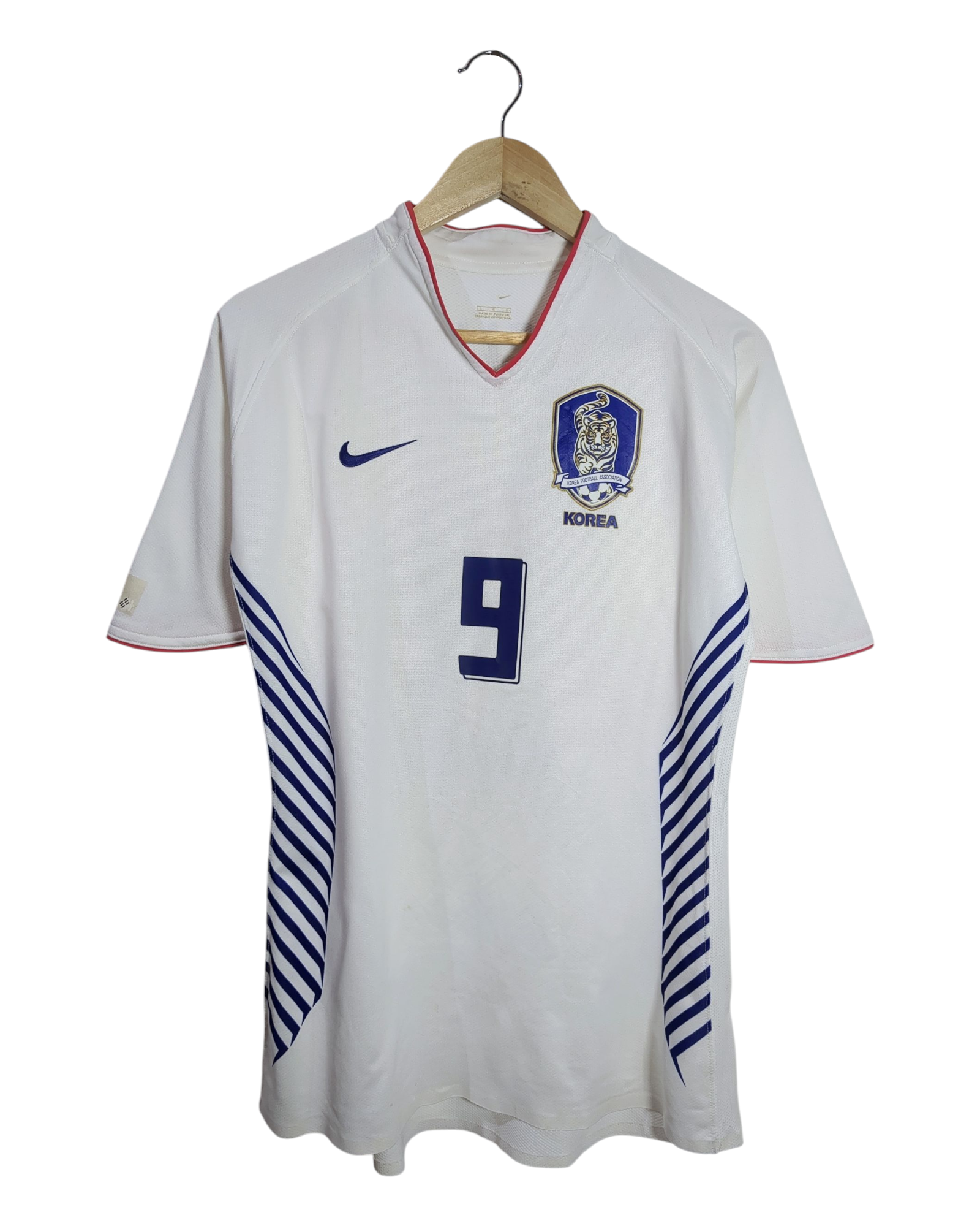 2006-08 South Korea Nike Away Shirt #9 Sung-hwan - (M)