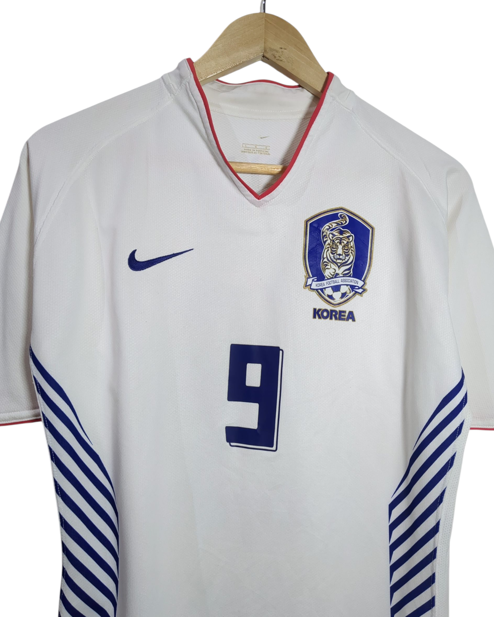 2006-08 South Korea Nike Away Shirt #9 Sung-hwan - (M)