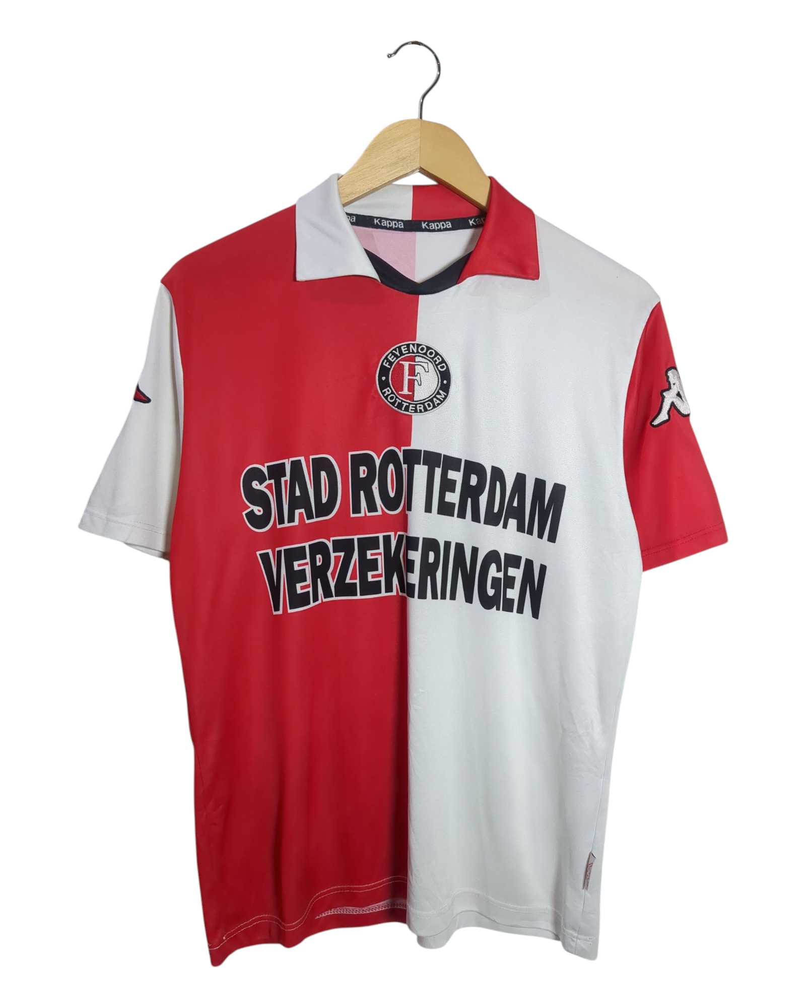 2001-02 Feyenoord Kappa Home Shirt - (XXL.Boys)