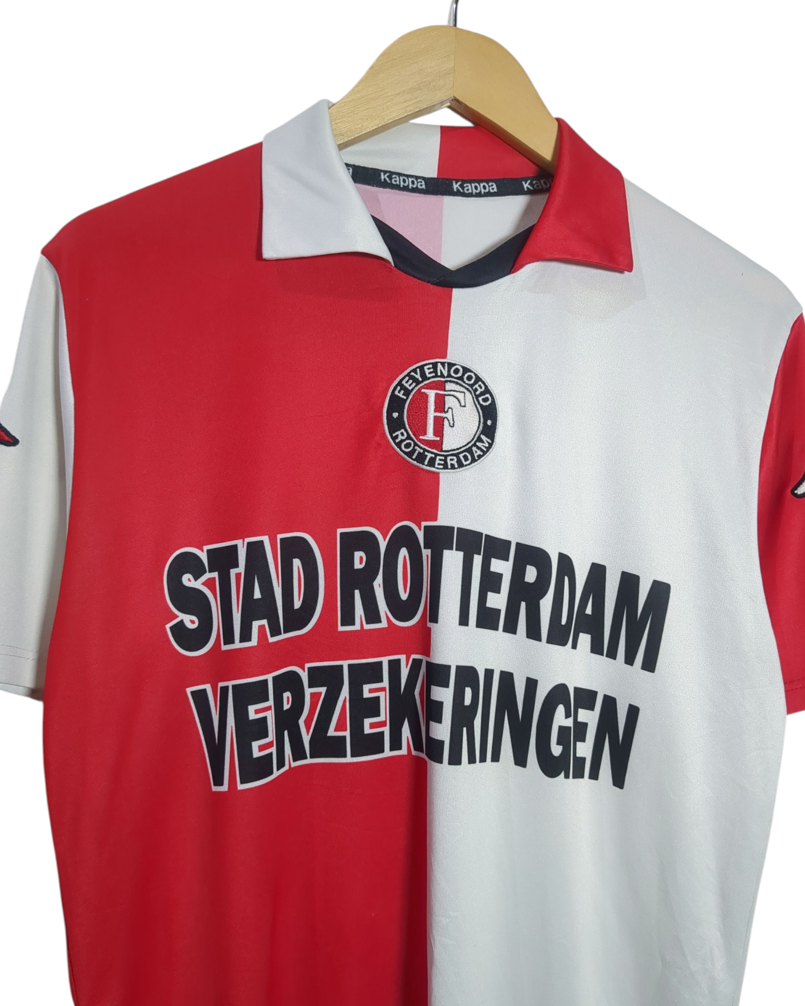 2001-02 Feyenoord Kappa Home Shirt - (XXL.Boys)