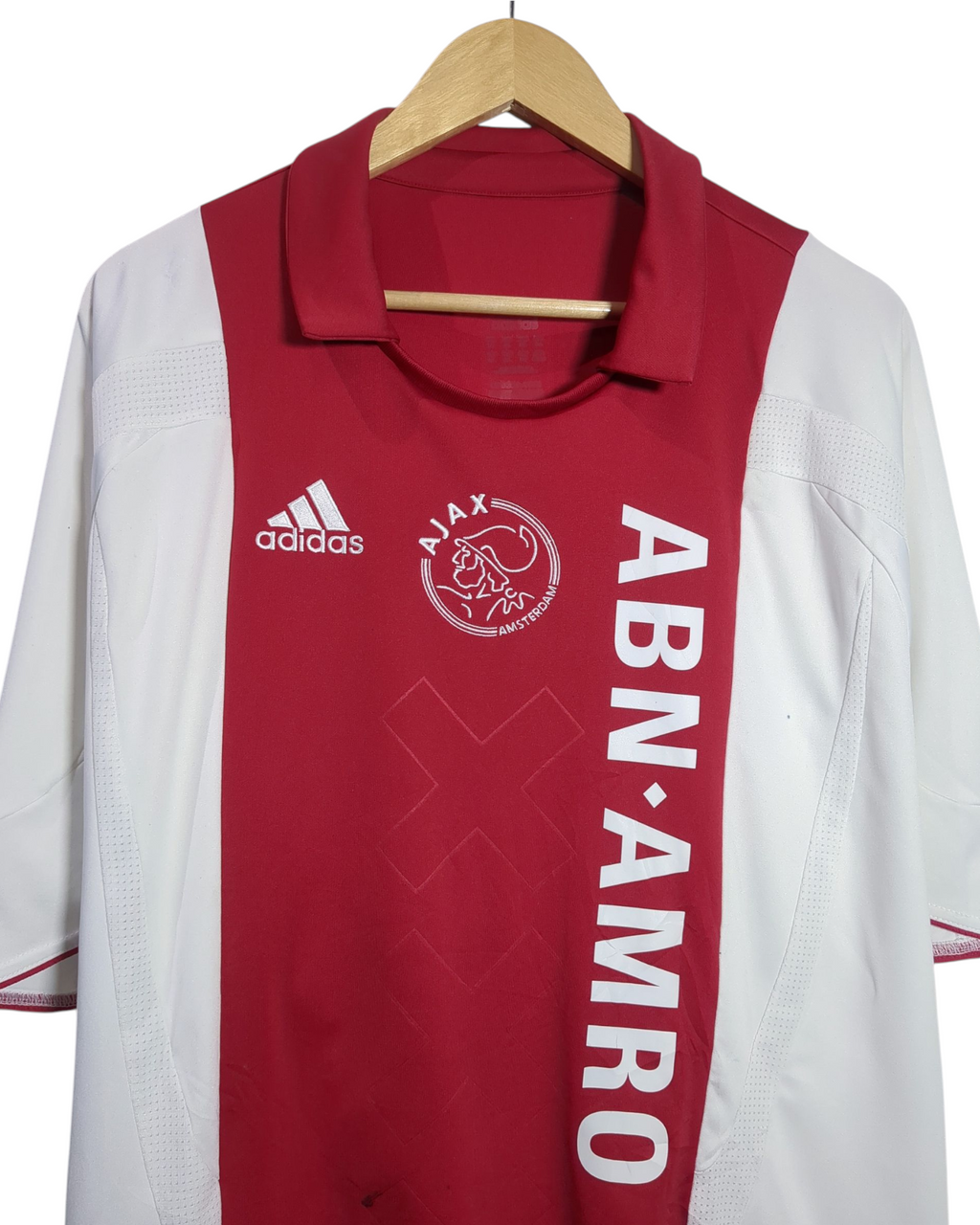 2007-08 Ajax Adidas Home Shirt - (XL)