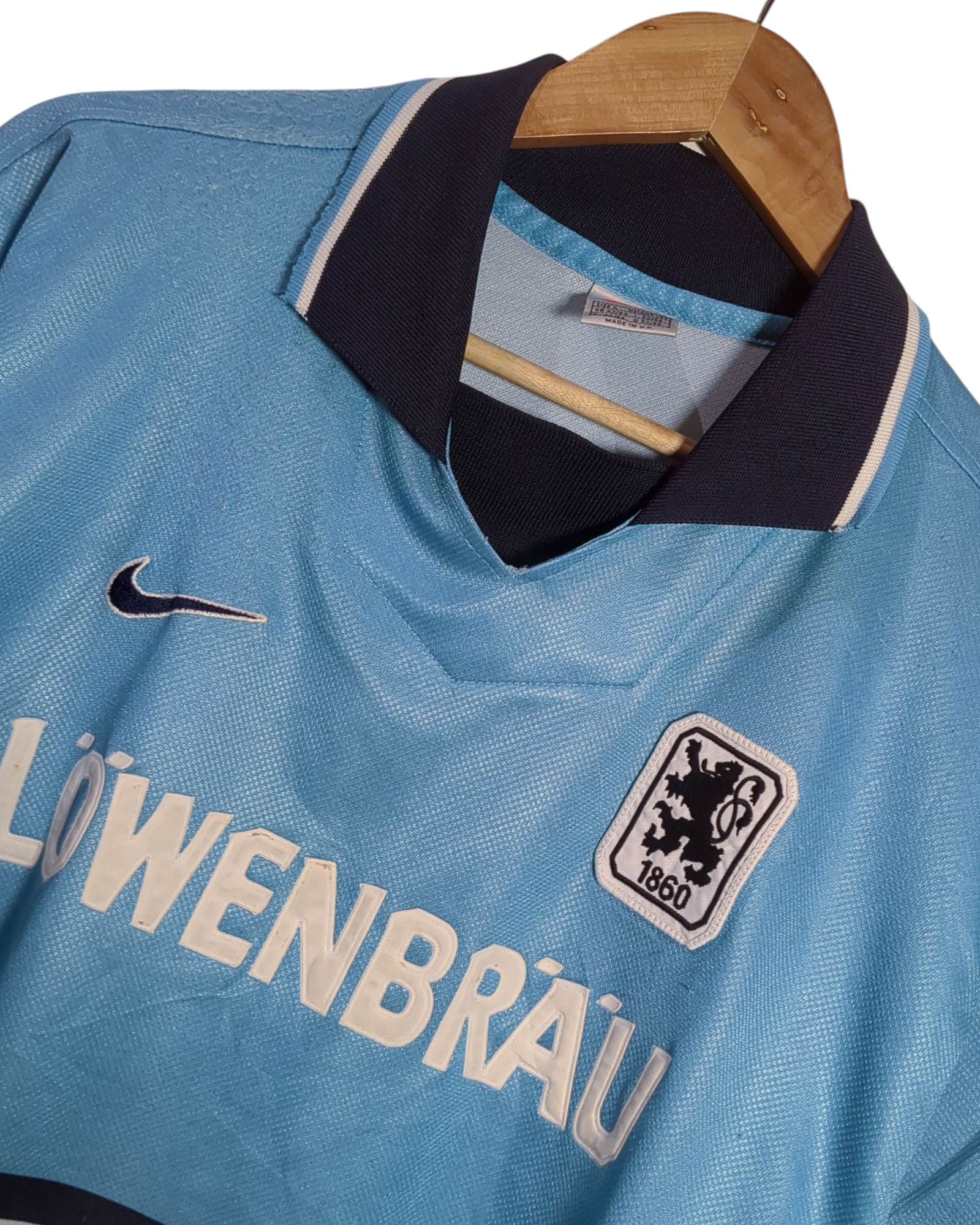 1997-98 1860 Munich Nike Home Shirt #60 - (L)