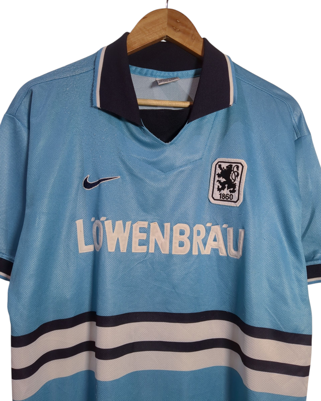 1997-98 1860 Munich Nike Home Shirt #60 - (L)
