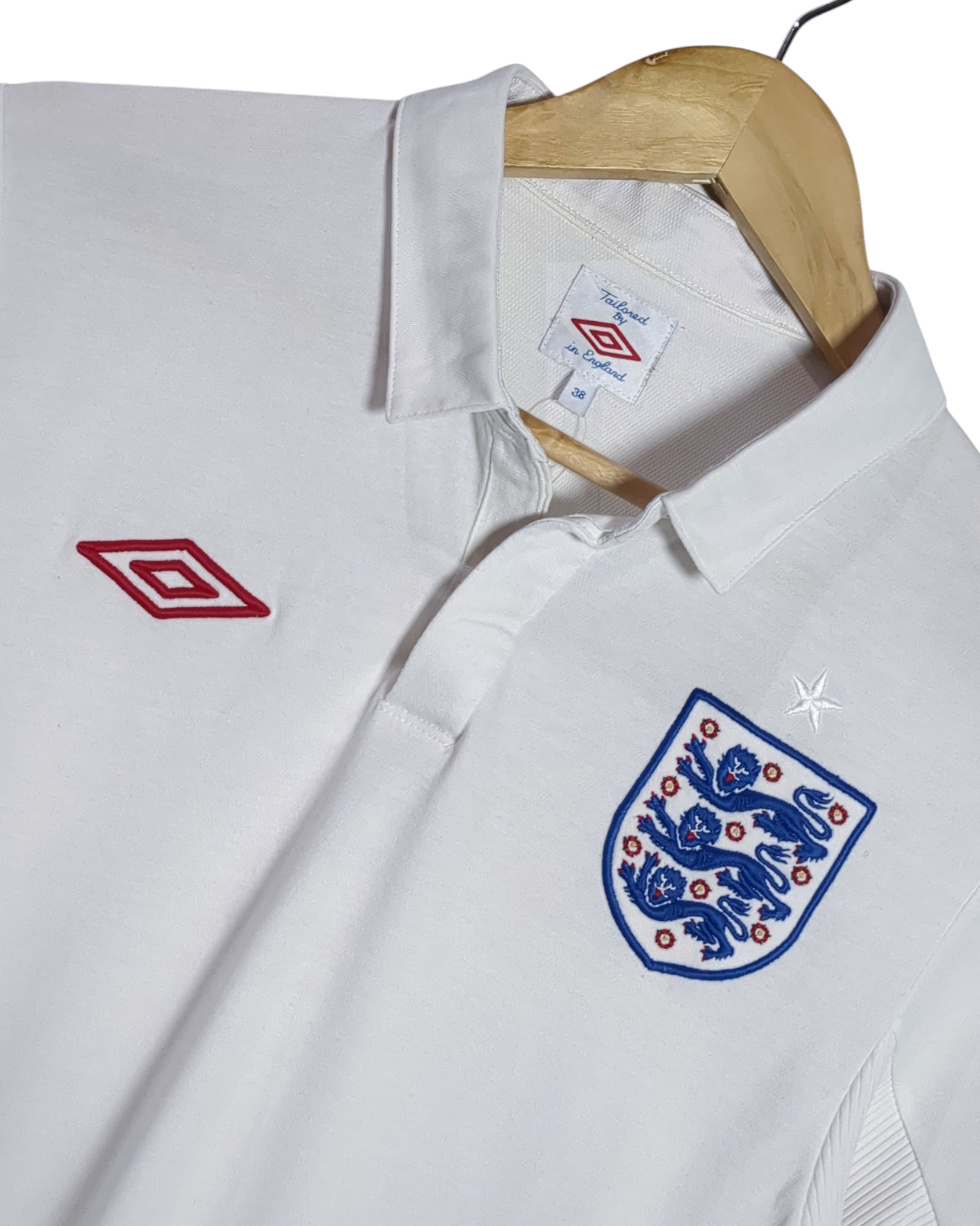 2009-10 England Umbro Home Shirt - (S)