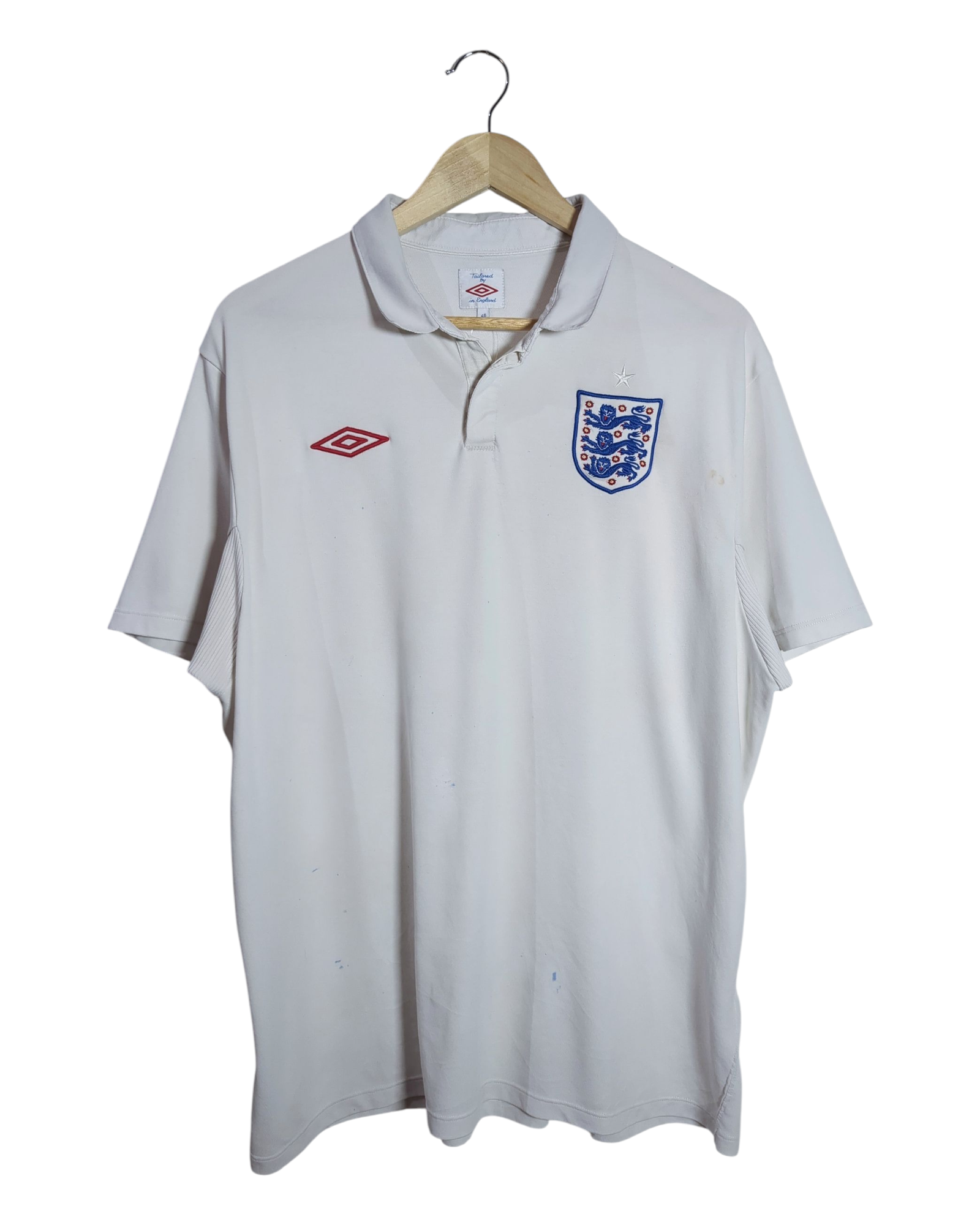 2009-10 England Umbro Home Shirt - (XL)