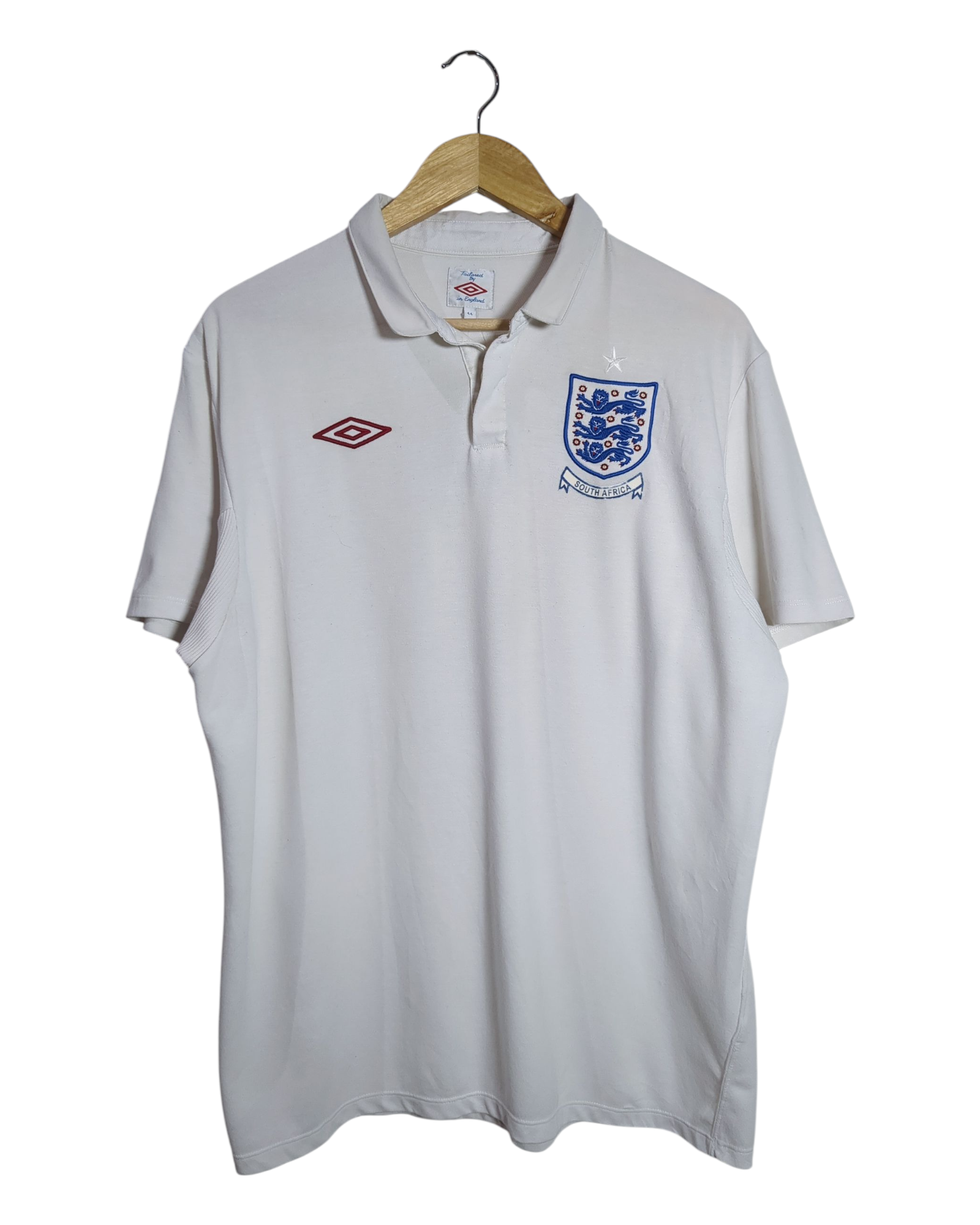 2009-10 England Umbro Home Shirt - (L)