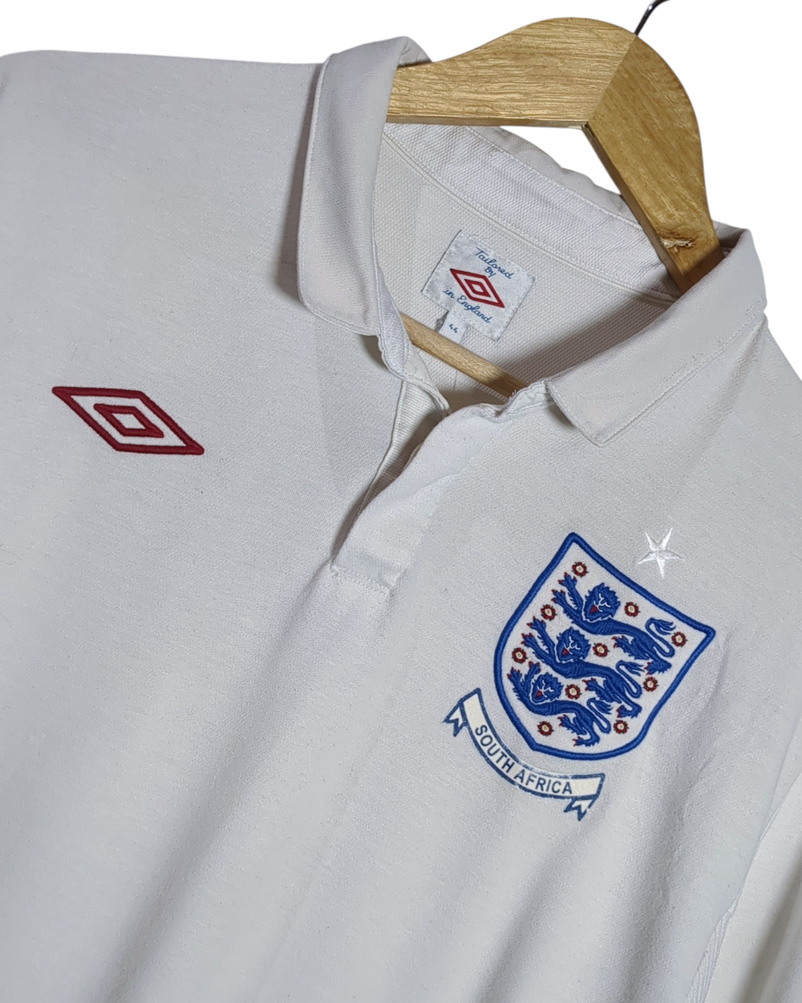 2009-10 England Umbro Home Shirt - (L)