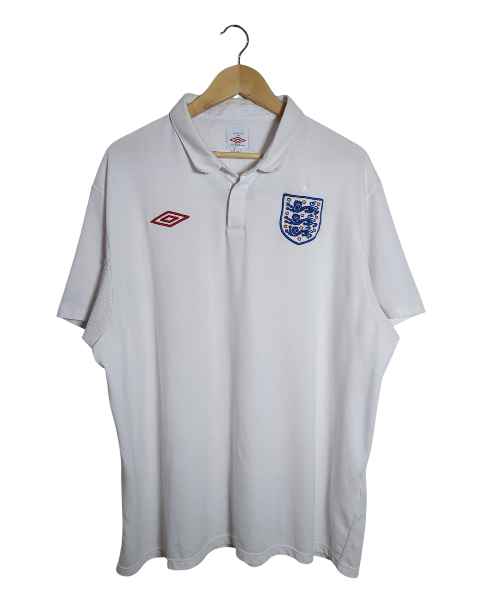 2009-10 England Umbro Home Shirt - (XL)