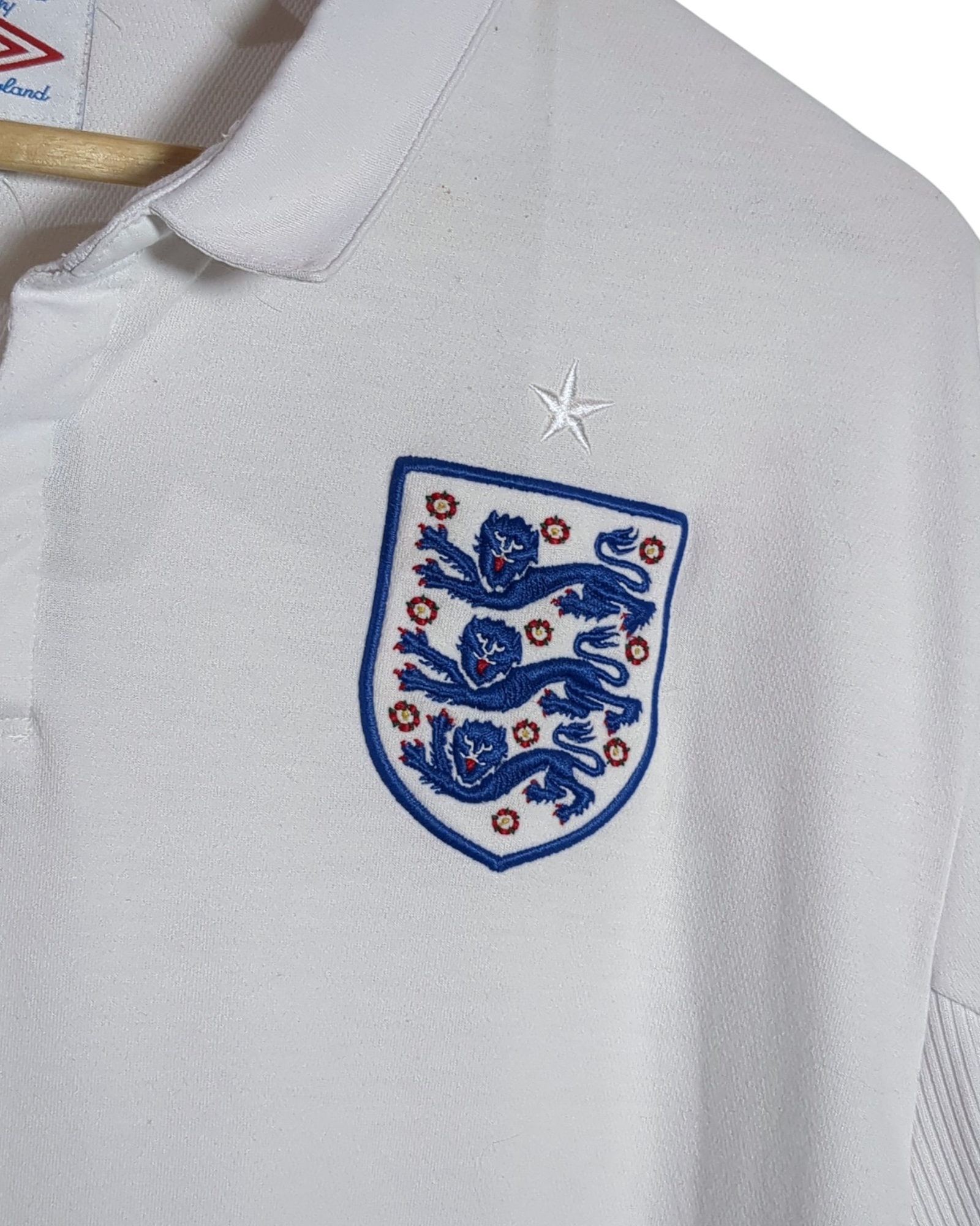 2009-10 England Umbro Home Shirt - (XL)