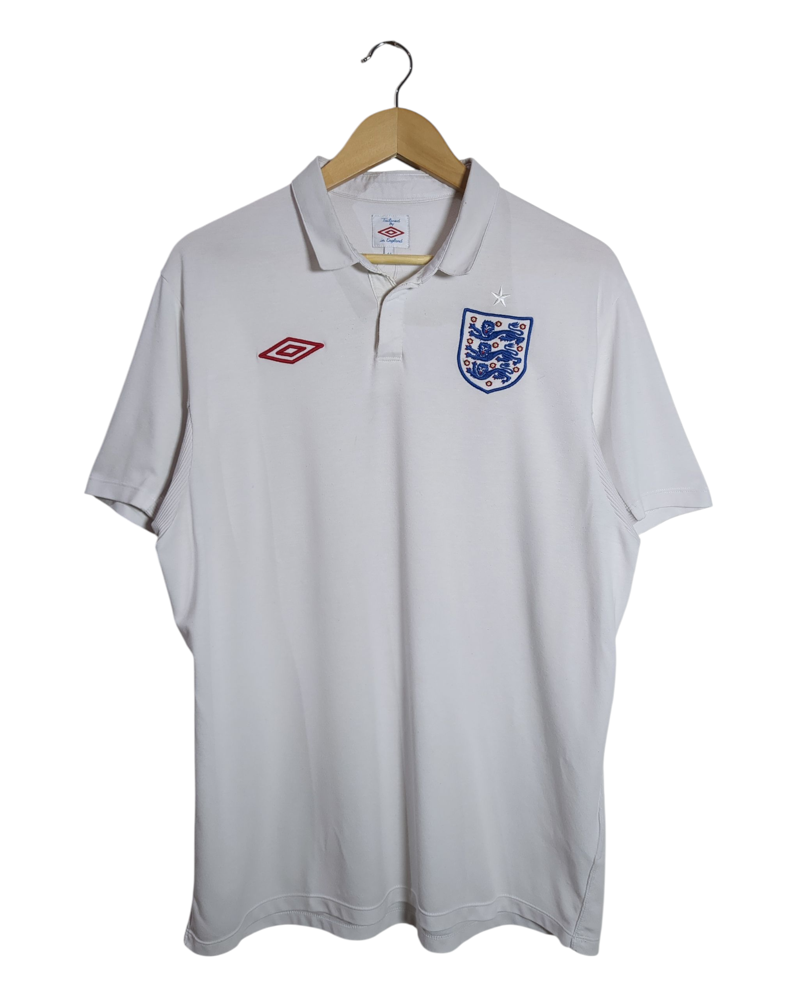 2009-10 England Umbro Home Shirt - (L)