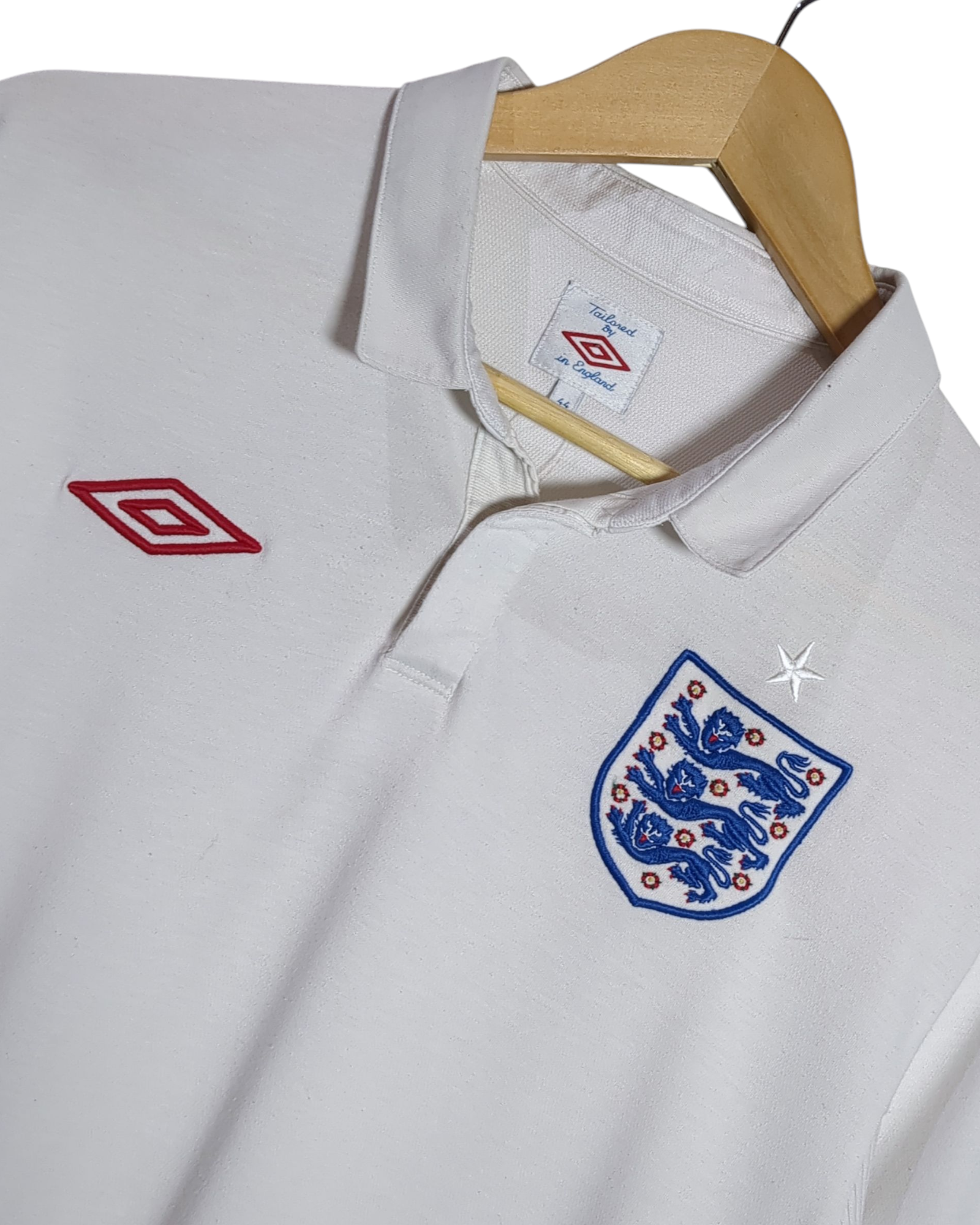 2009-10 England Umbro Home Shirt - (L)