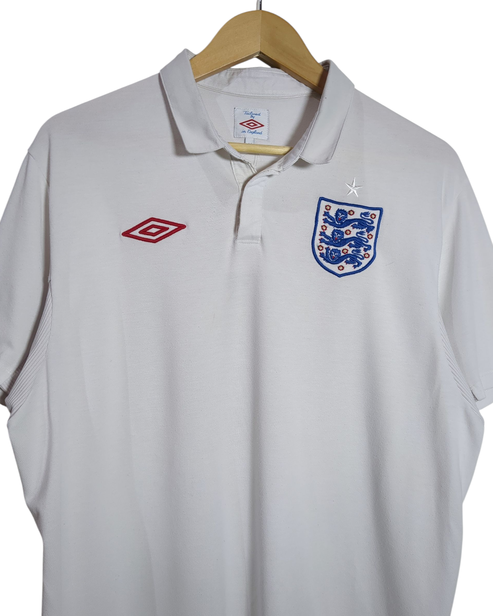 2009-10 England Umbro Home Shirt - (L)