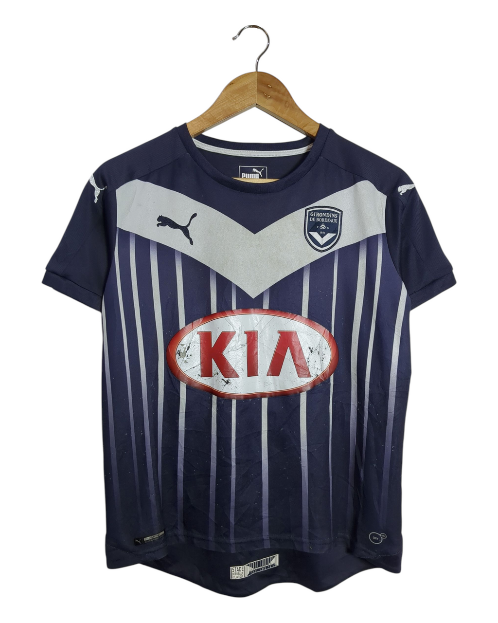 2015-16 Bordeaux Puma Home Shirt #16 Carrasso - (XL.Boys)