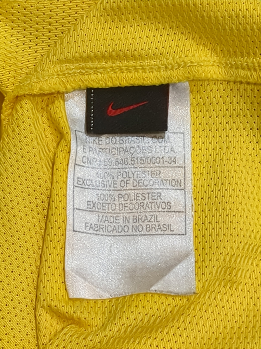 2008-10 Brazil Nike Home Shirt #9 - (L)
