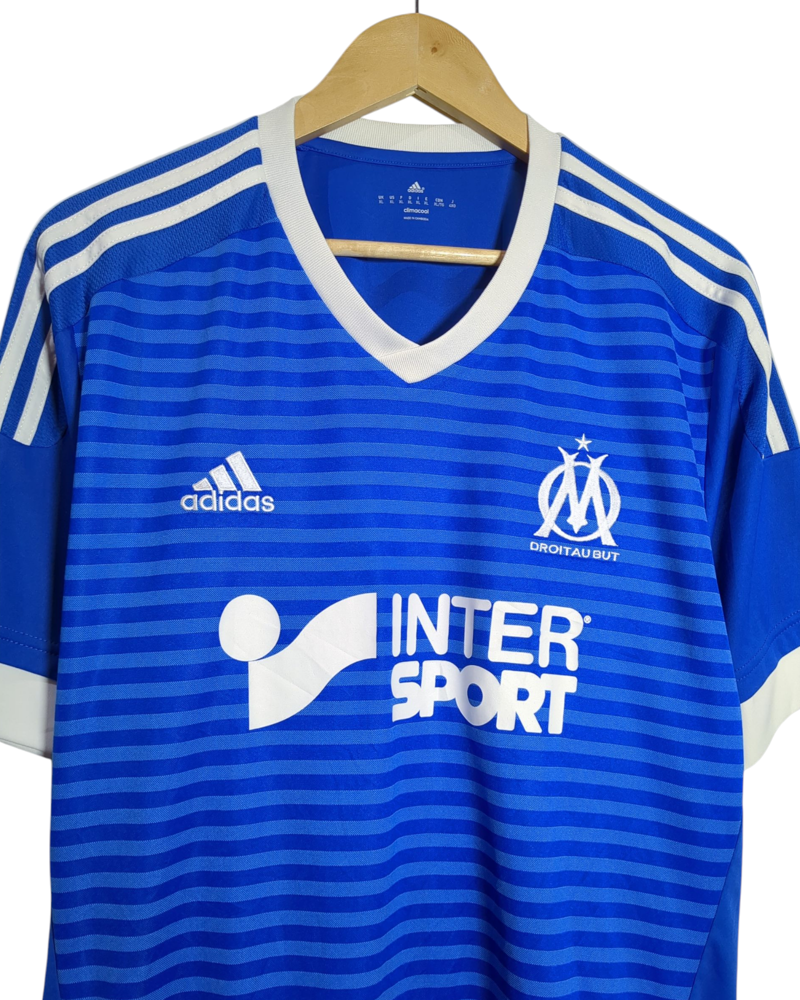 2015-16 Olympique Marseille Adidas Third Shirt - (XL)