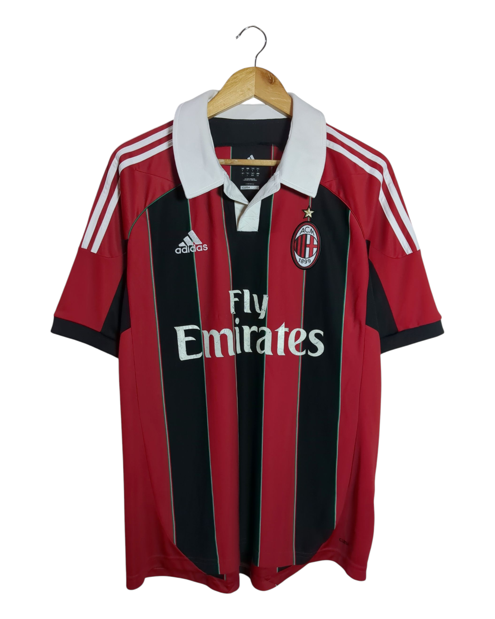 2012-13 AC Milan Adidas Home Shirt - (L)