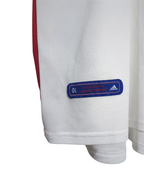 2001-02 Olympique Lyonnais Adidas Home Shirt #10 Carriere - (XL)