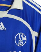 2006-07 Schalke Adidas Home Shirt #14 - (L)