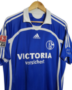 2006-07 Schalke Adidas Home Shirt #14 - (L)