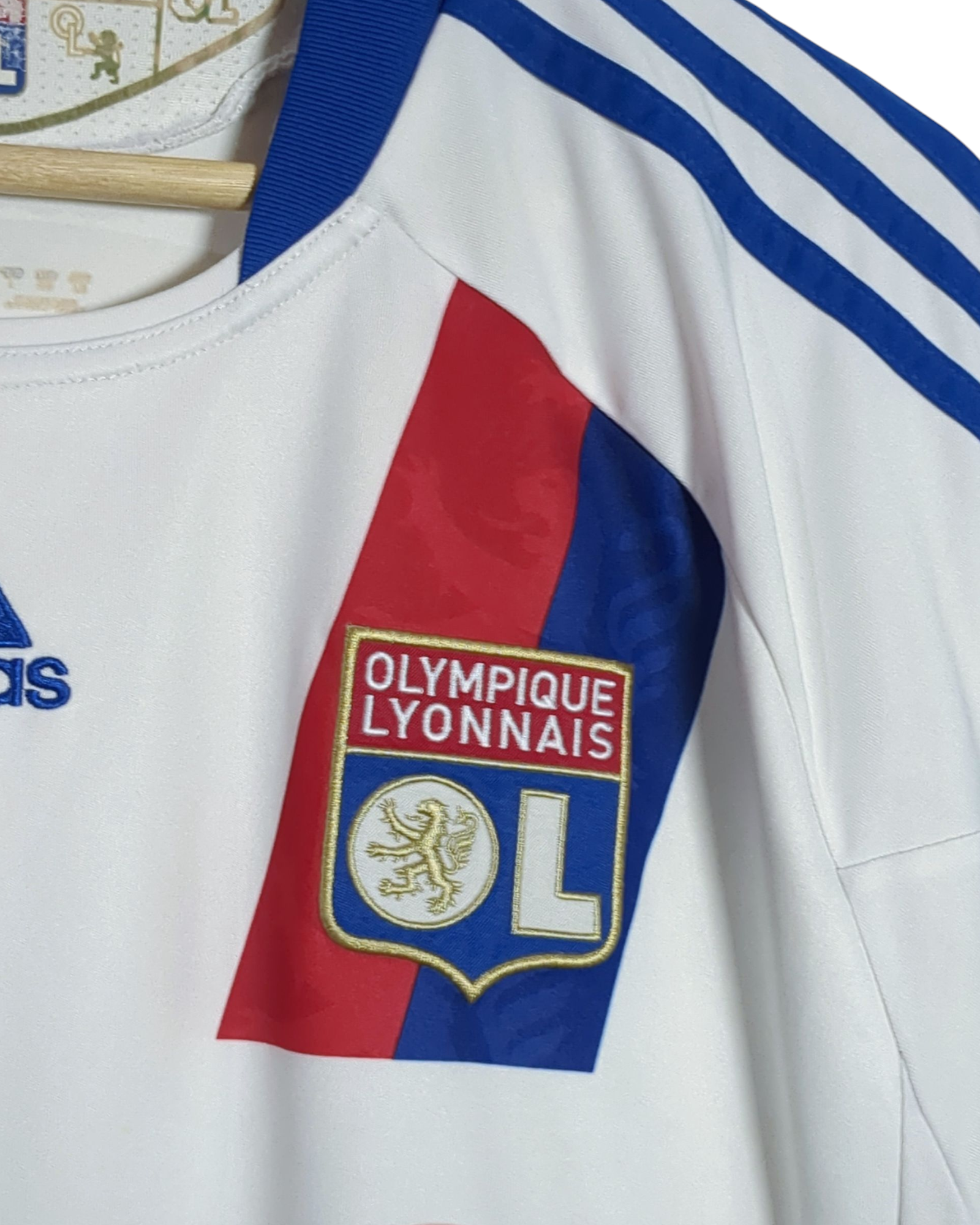 2010-11 Olympique Lyonnais Adidas Home Shirt - (L)