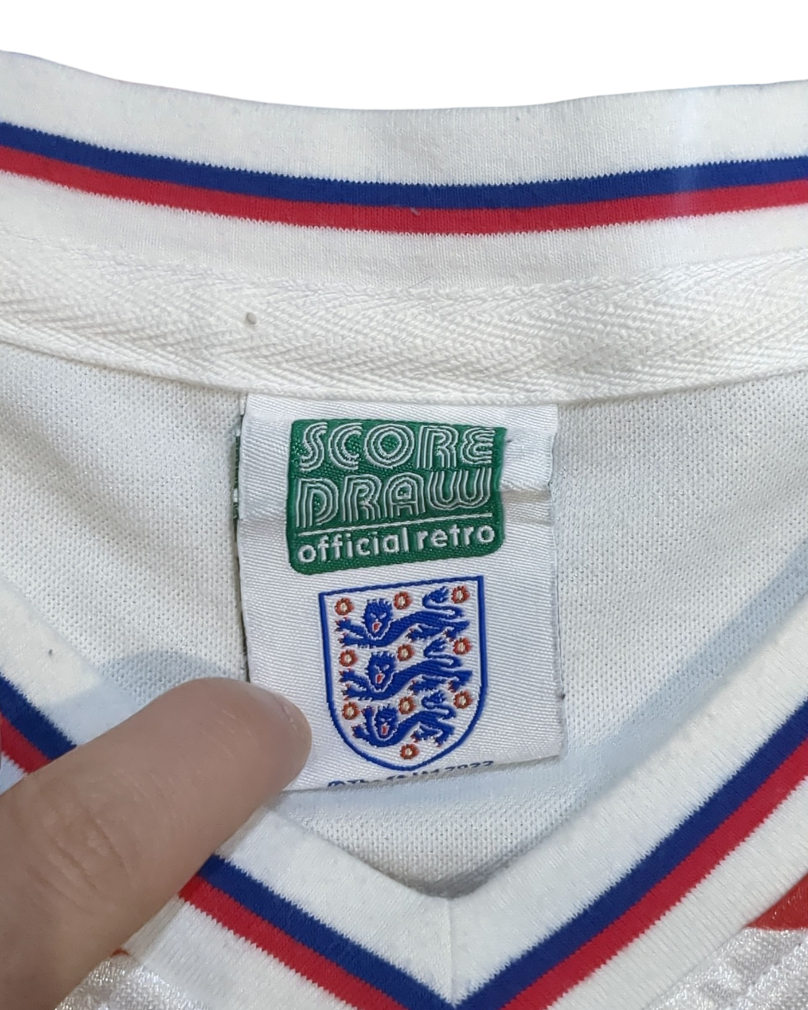 Score Draw England 1982 Retro Shirt - (L)