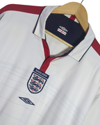 2003-05 England Umbro Reversible Home Shirt - (XL)