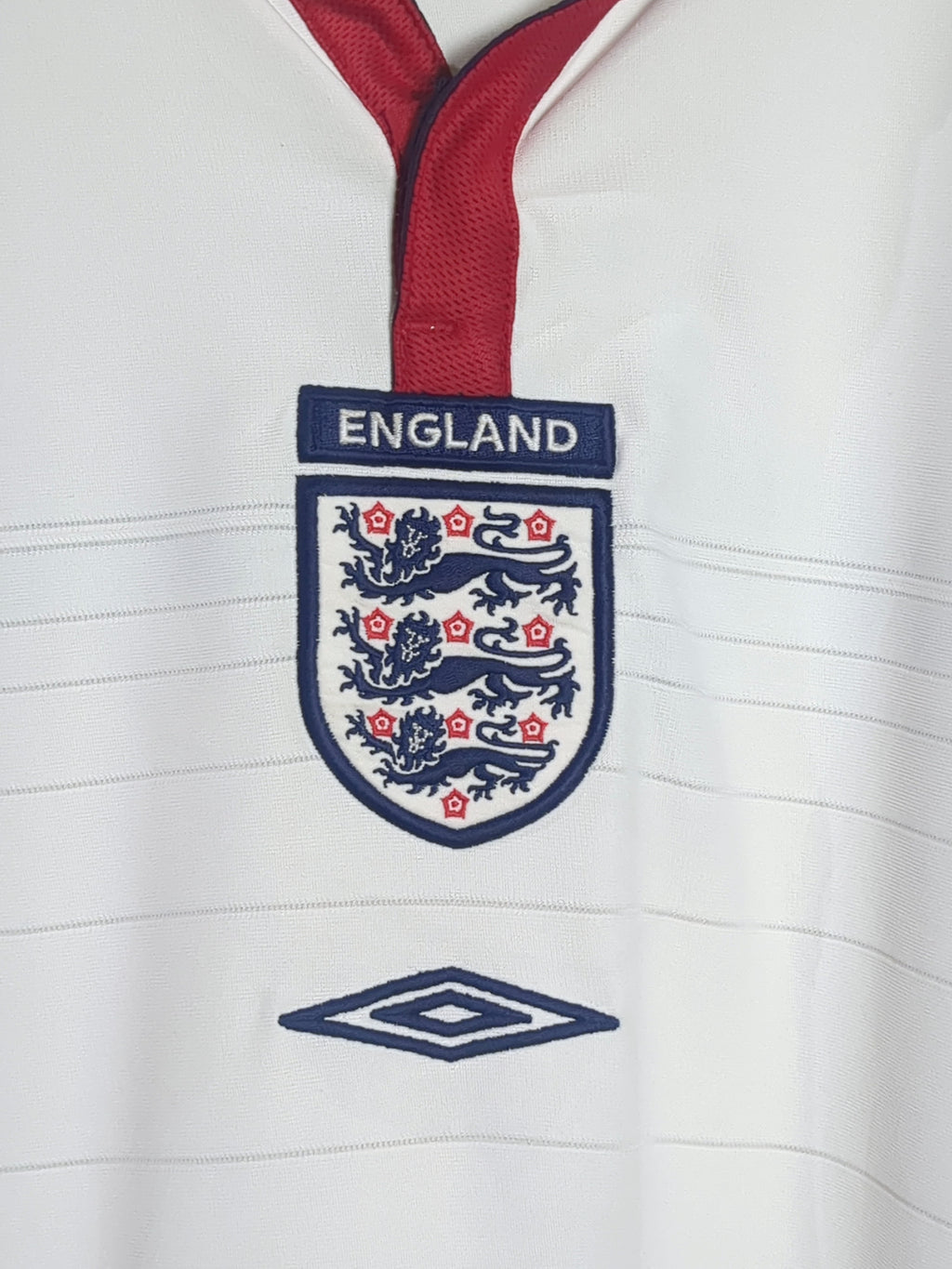 2003-05 England Umbro Reversible Home Shirt - (XL)
