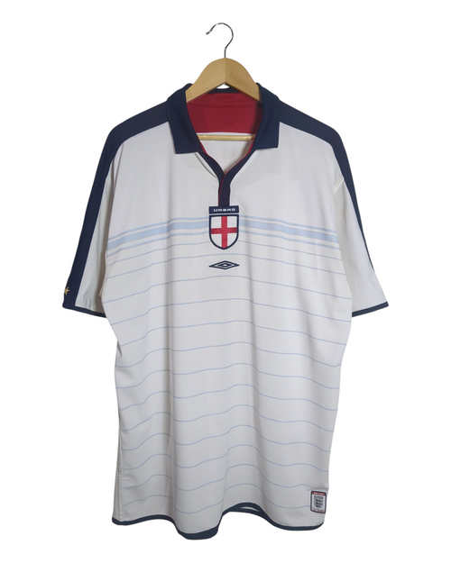 2003-05 England Umbro Reversible Home Shirt - (XL)