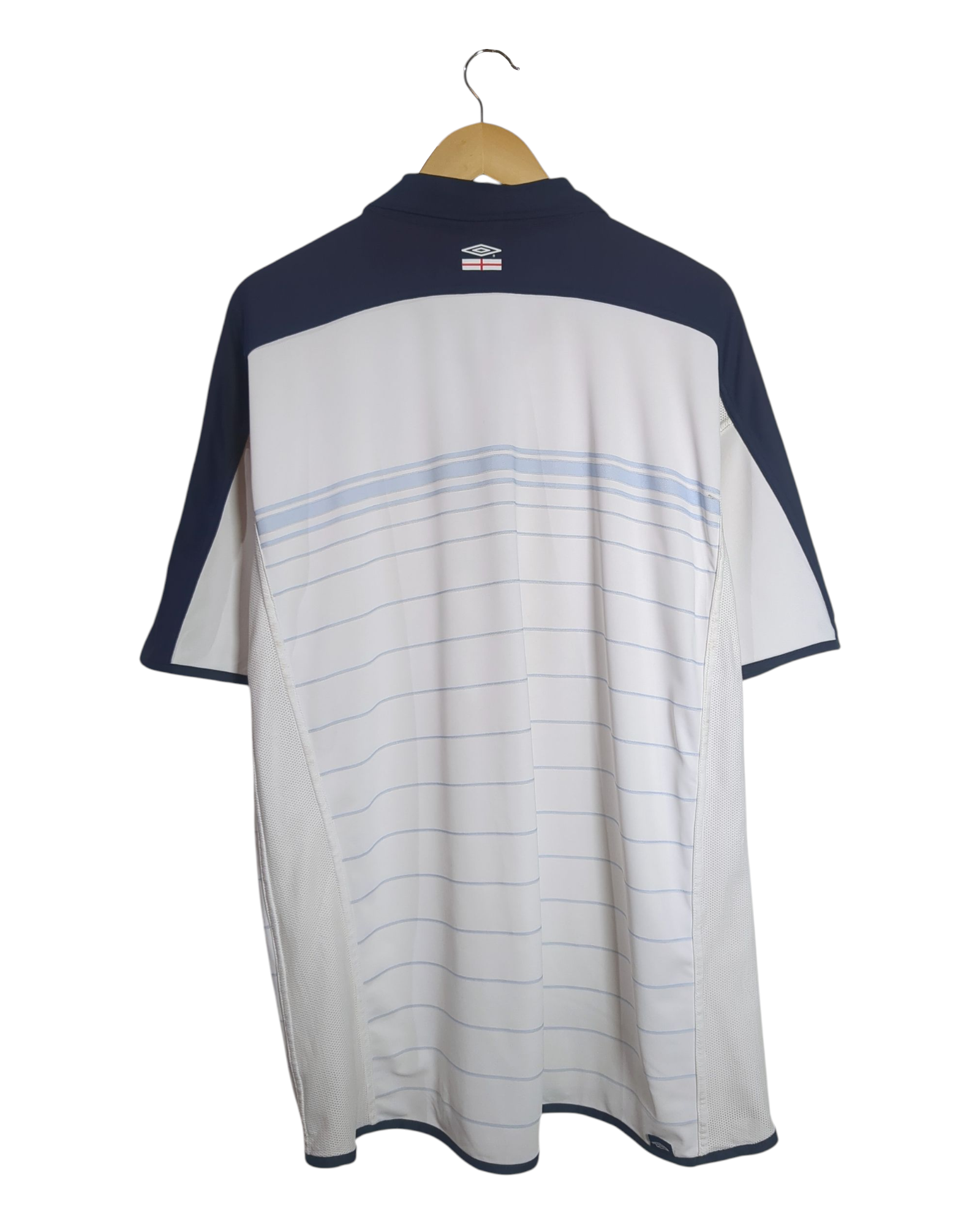 2003-05 England Umbro Reversible Home Shirt - (XL)