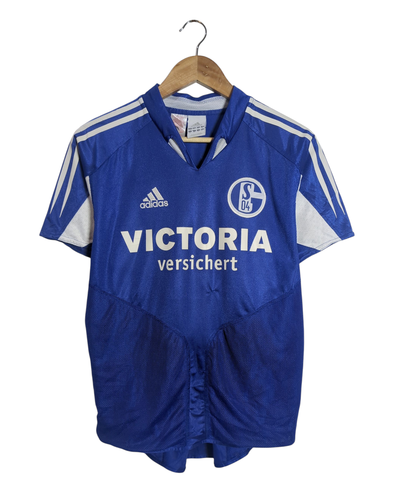 2004-05 Schalke Adidas Home Shirt - (L.Boys)