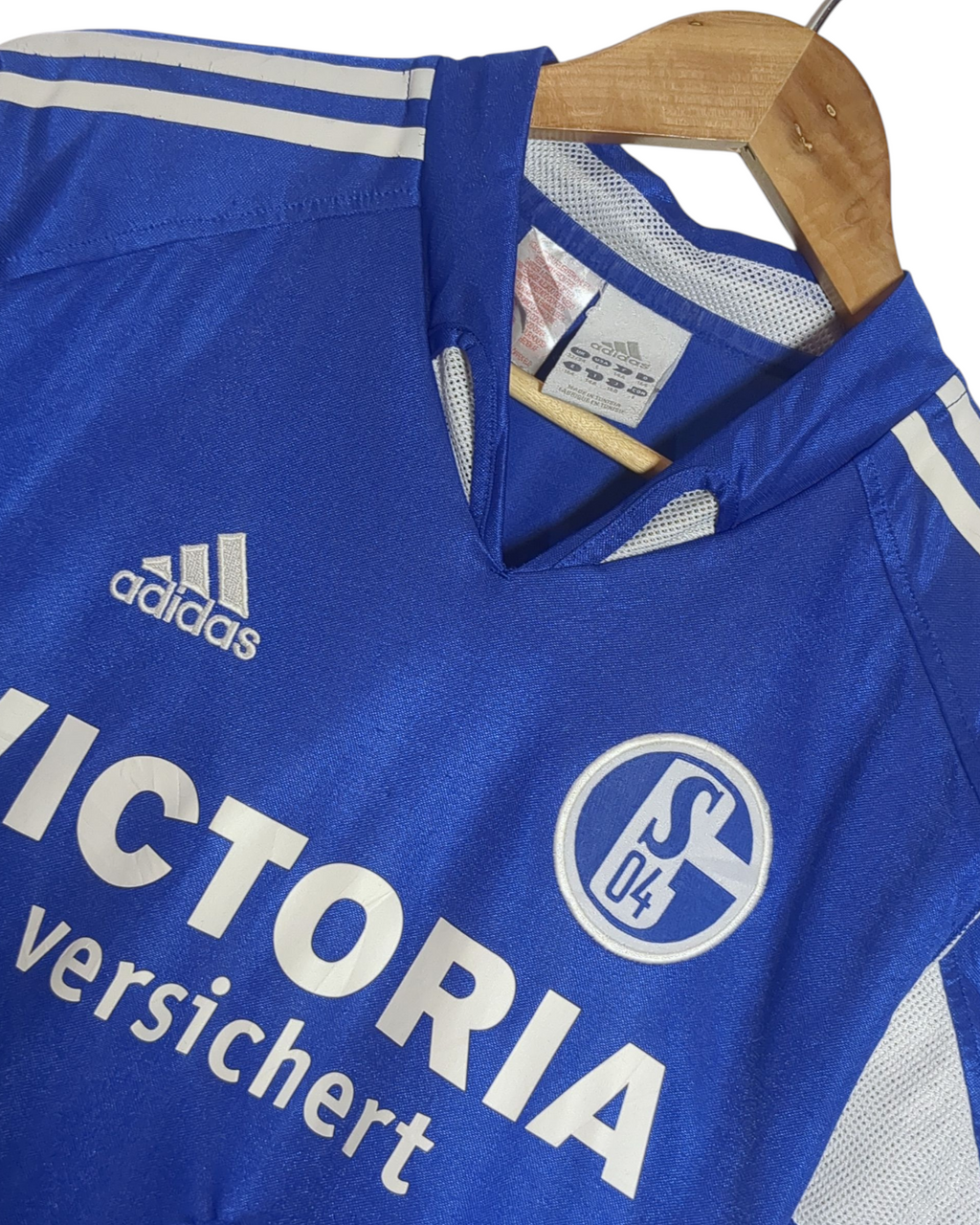 2004-05 Schalke Adidas Home Shirt - (L.Boys)