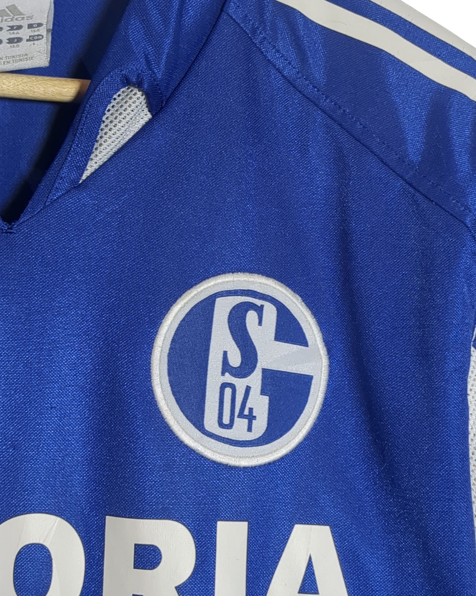 2004-05 Schalke Adidas Home Shirt - (L.Boys)
