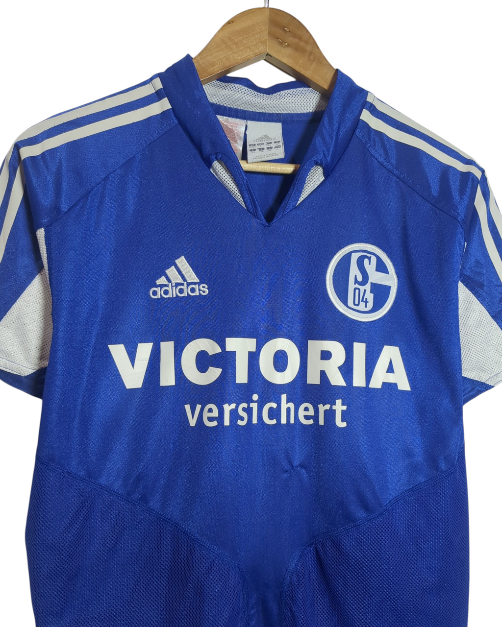 2004-05 Schalke Adidas Home Shirt - (L.Boys)