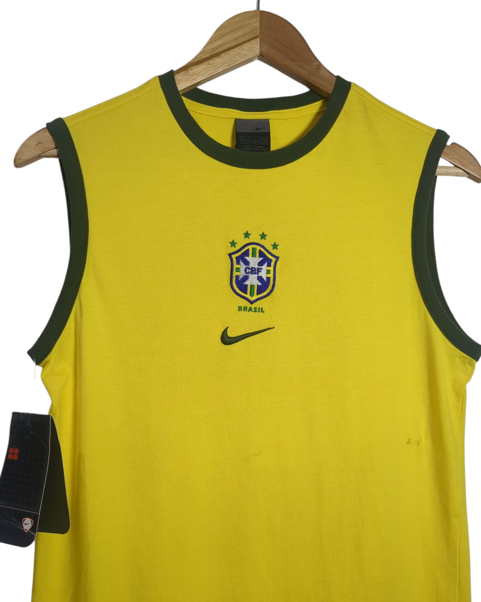 2000-02 Brazil Nike Leisure Vest w Tags - (L.Boys)