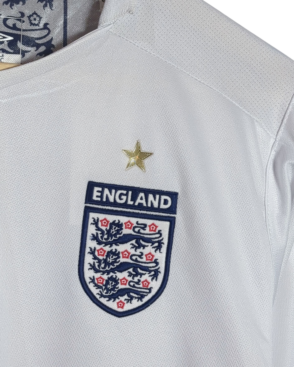 2005-07 England Umbro Home Shirt - (L)